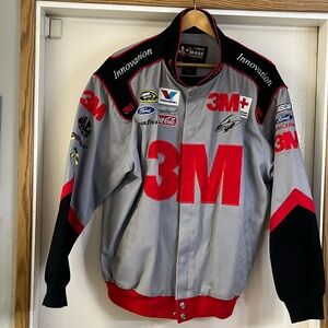 Authentic autographed, Greg Biffle NASCAR driver’s coat.